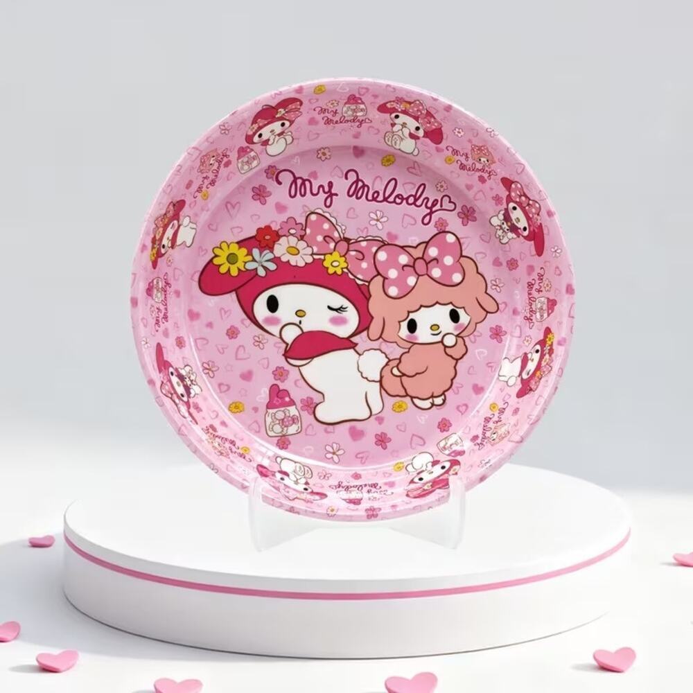 #MEL-133  Hello Kitty & Friends - Melamine Fruit Plate My Melody